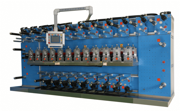 电子产品模切机N系列12工位旋转模切机